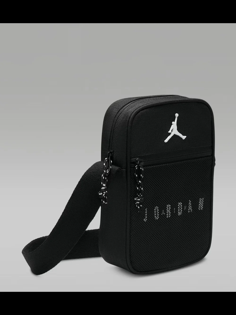 Jordan Black Mini Shoulder Bag with Jumpman Logo